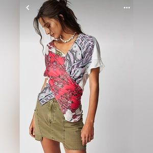 Free People Pick Your Scarf Maxi Tee